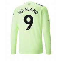 Manchester City Erling Haaland #9 Tredjetrøje 2022-23 Langærmet